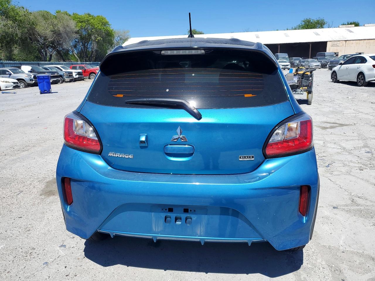 2024 Mitsubishi Mirage Se Синий vin: ML32AWHJ5RH030814