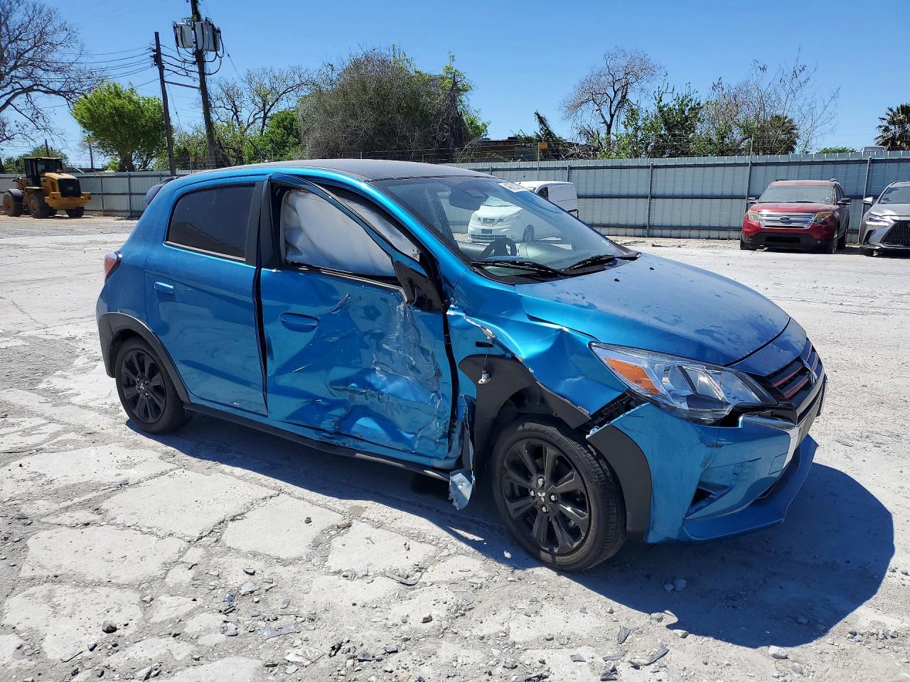 2024 Mitsubishi Mirage Se Синий vin: ML32AWHJ5RH030814