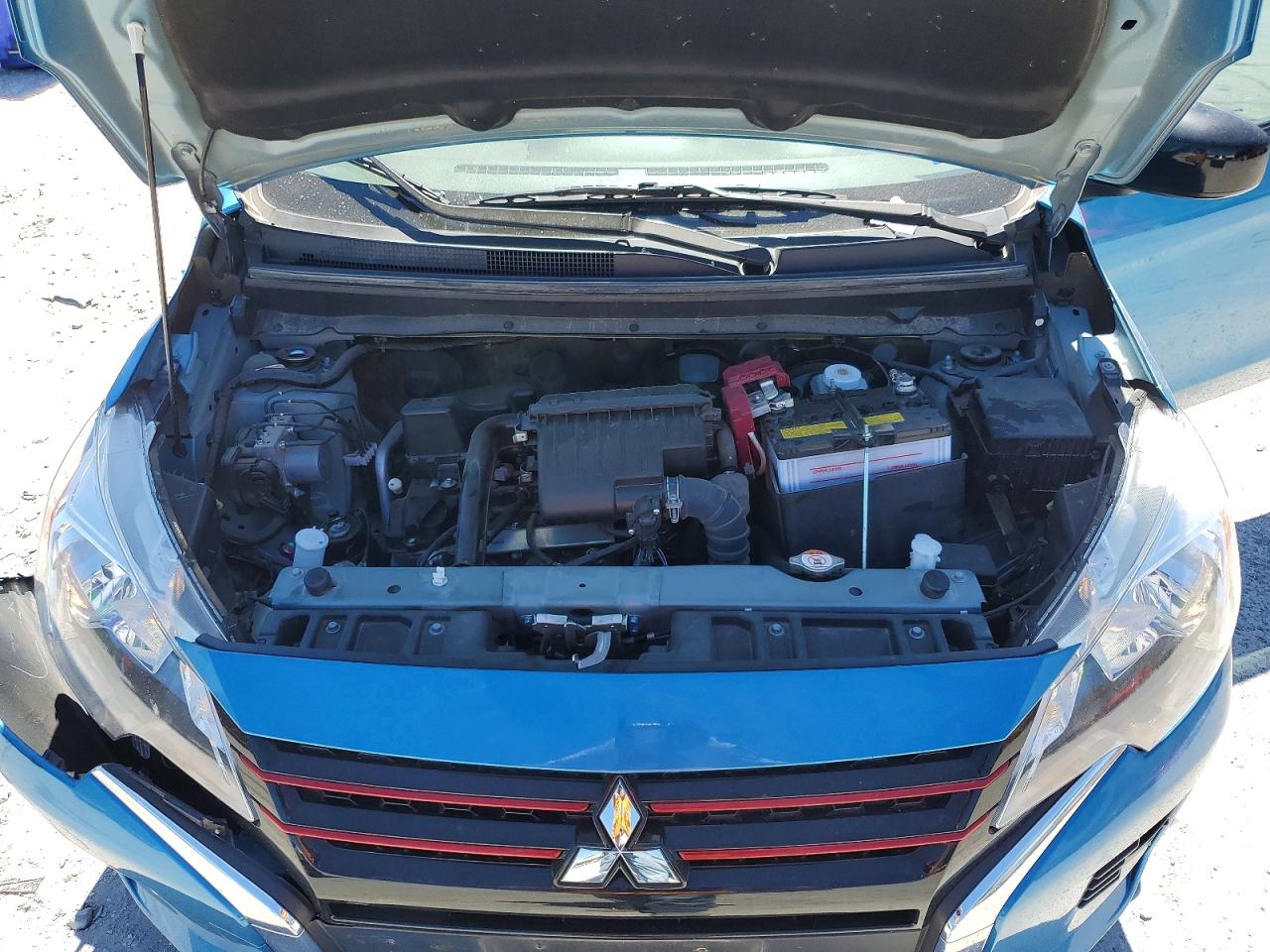 2024 Mitsubishi Mirage Se Синий vin: ML32AWHJ5RH030814