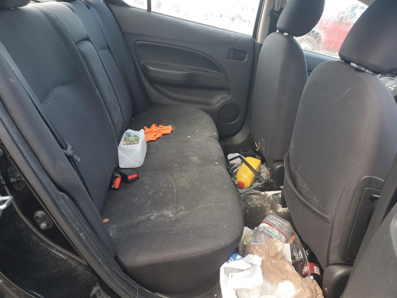 2017 Mitsubishi Mirage G4 Es Черный vin: ML32F3FJ0HHF10764