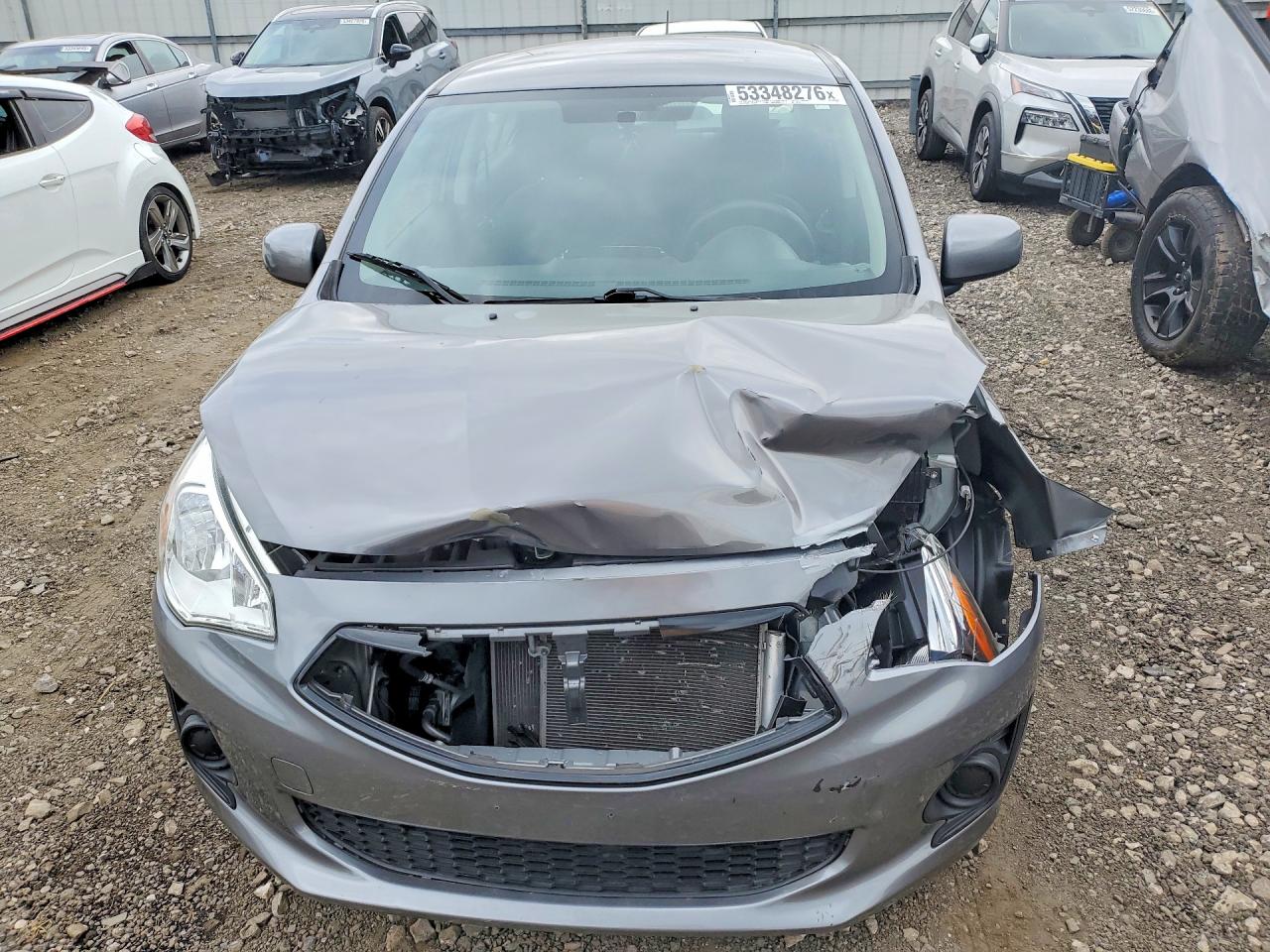 2020 Mitsubishi Mirage G4 Es Gray vin: ML32F3FJ3LHF08189