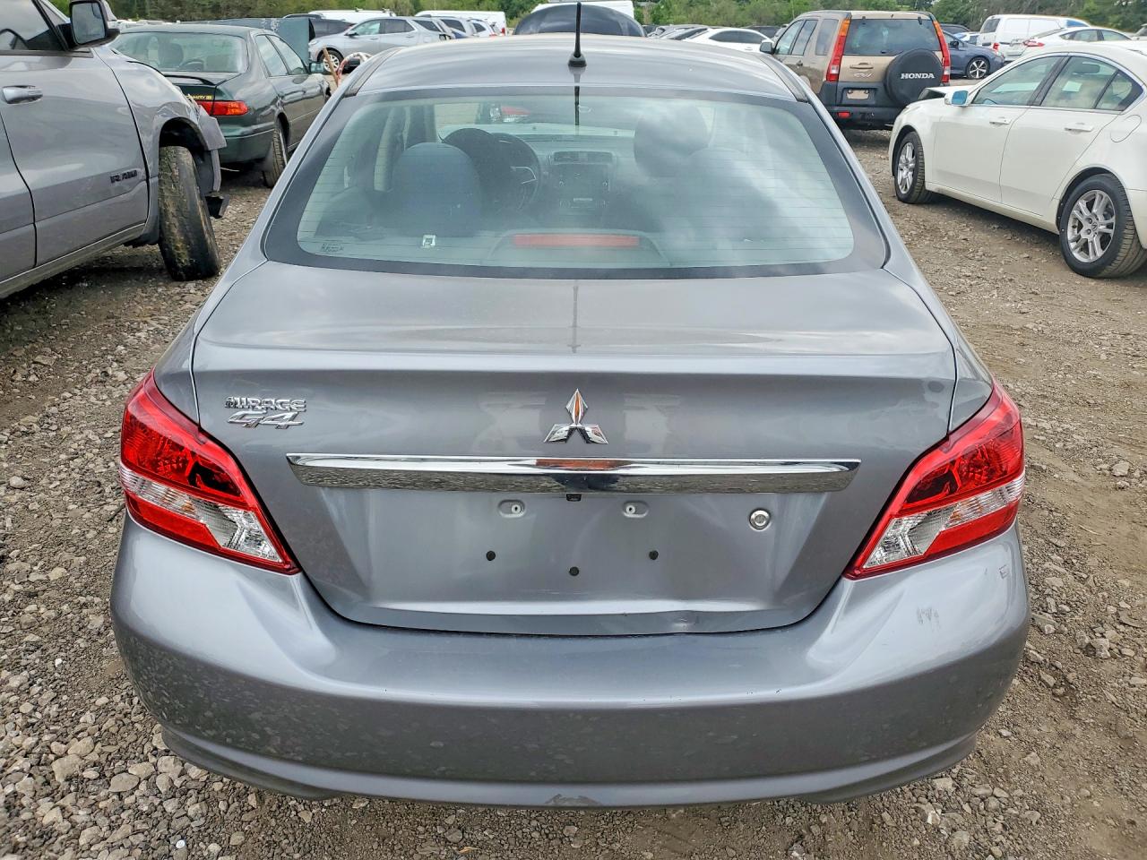 2020 Mitsubishi Mirage G4 Es Gray vin: ML32F3FJ3LHF08189