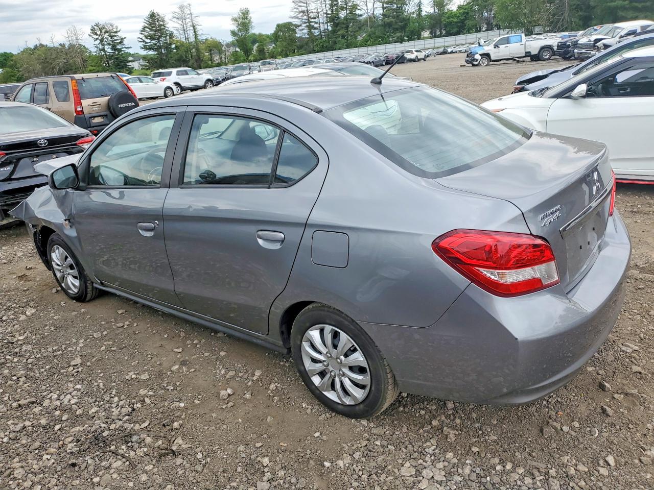 2020 Mitsubishi Mirage G4 Es Gray vin: ML32F3FJ3LHF08189