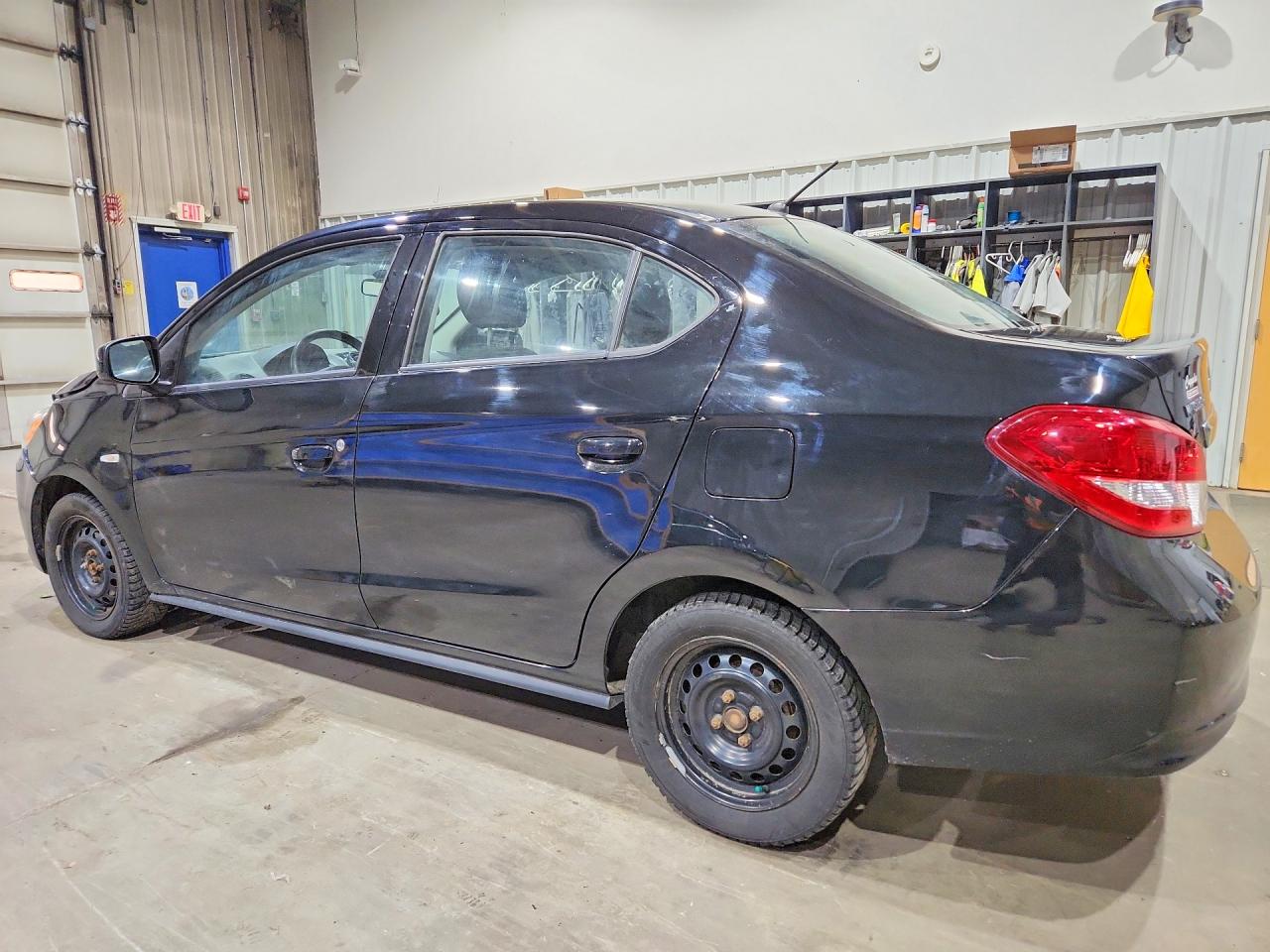 2019 Mitsubishi Mirage G4 Es Black vin: ML32F3FJ4KHF12430