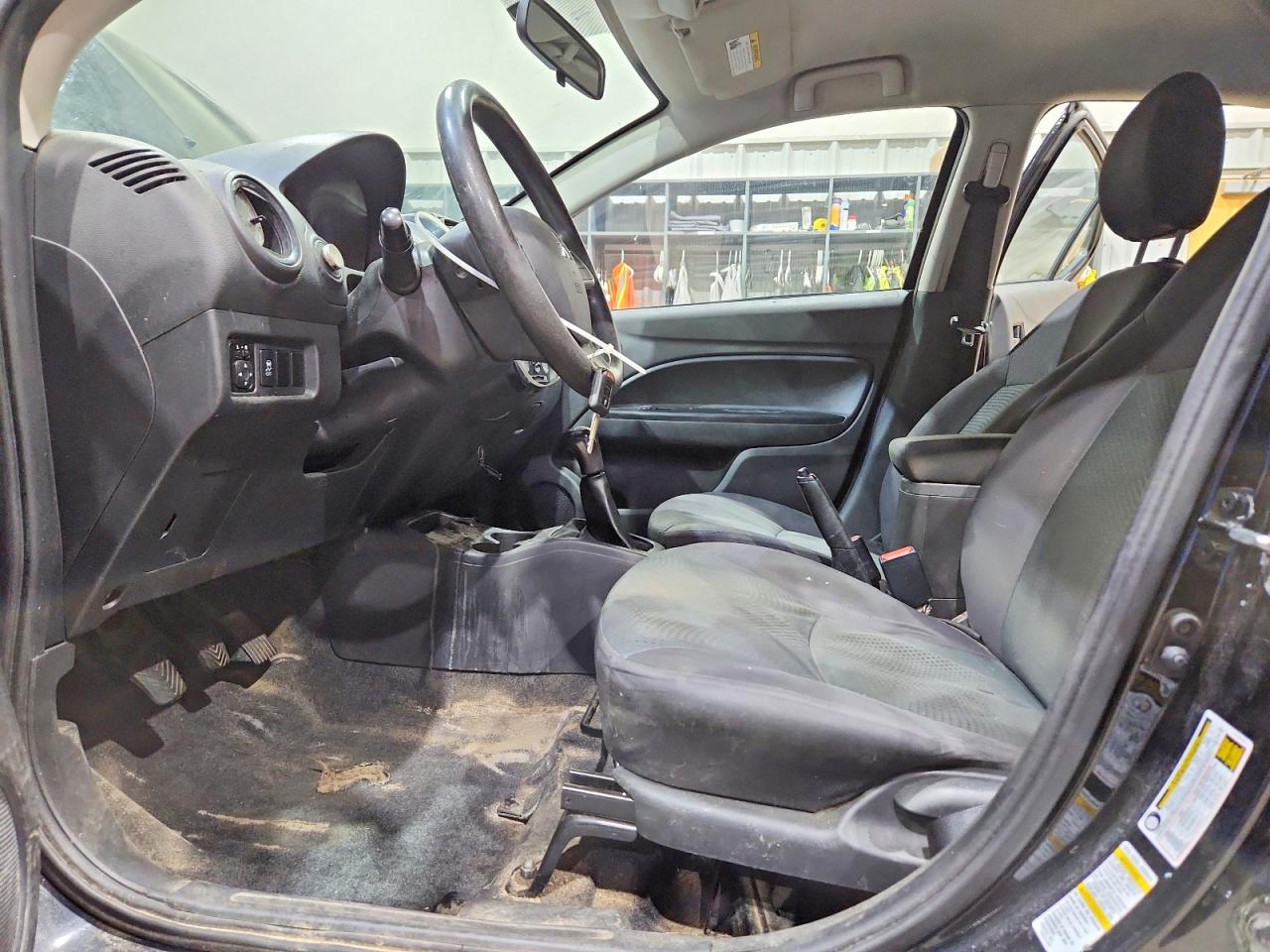 2019 Mitsubishi Mirage G4 Es Black vin: ML32F3FJ4KHF12430