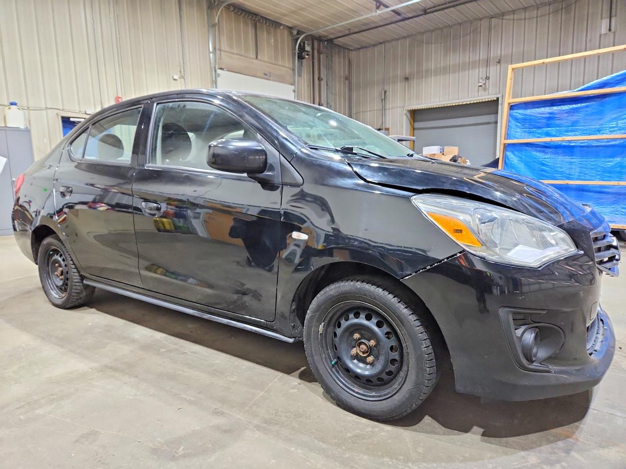 2019 Mitsubishi Mirage G4 Es Black vin: ML32F3FJ4KHF12430