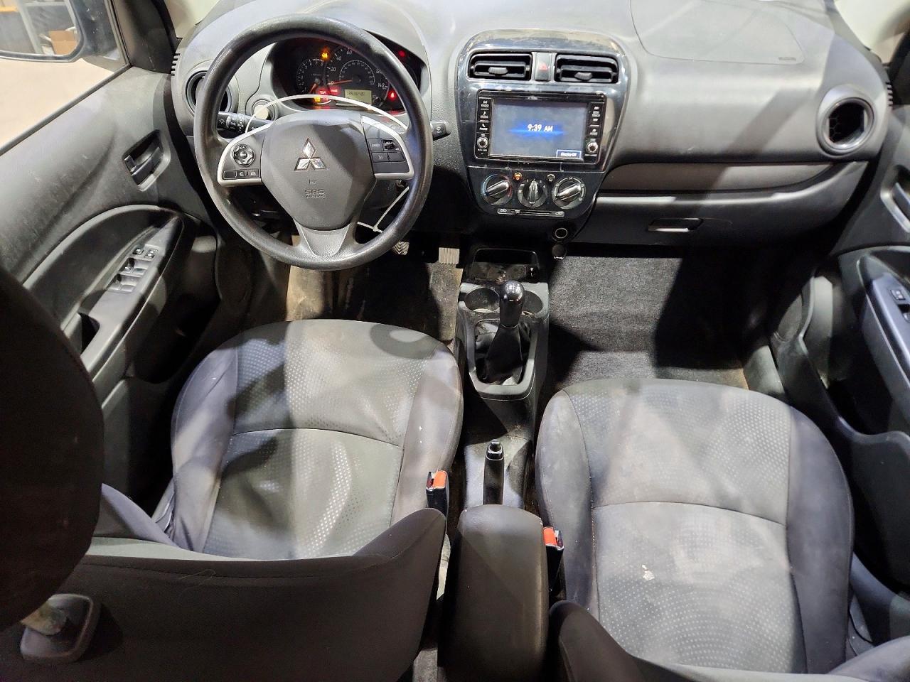 2019 Mitsubishi Mirage G4 Es Black vin: ML32F3FJ4KHF12430