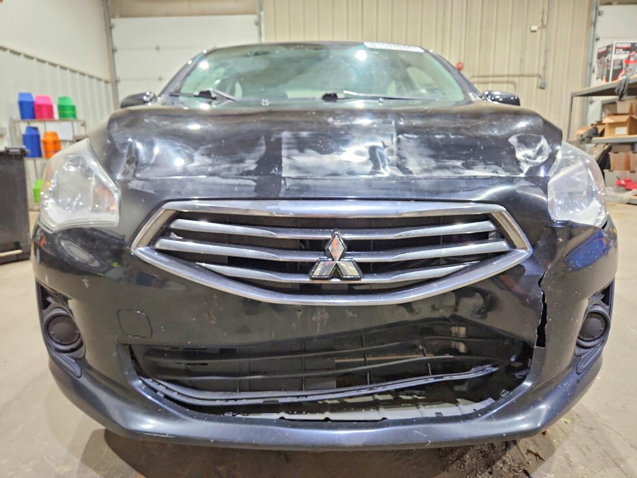 2019 Mitsubishi Mirage G4 Es Black vin: ML32F3FJ4KHF12430