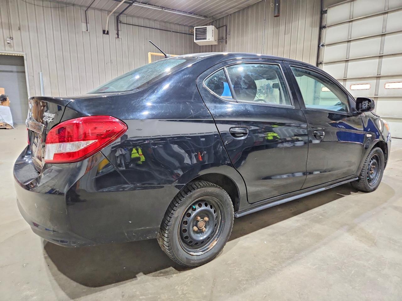 2019 Mitsubishi Mirage G4 Es Black vin: ML32F3FJ4KHF12430