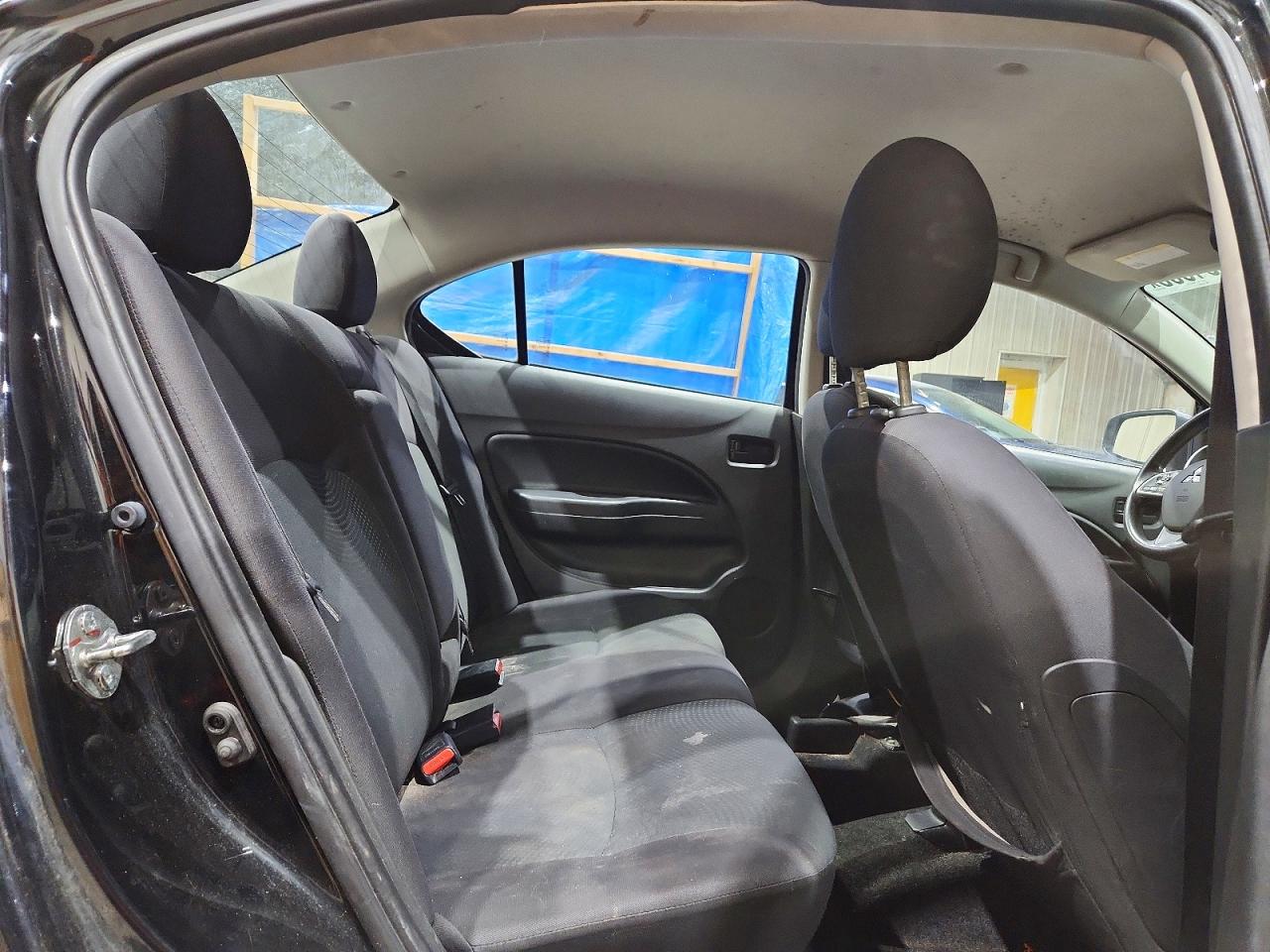 2019 Mitsubishi Mirage G4 Es Black vin: ML32F3FJ4KHF12430