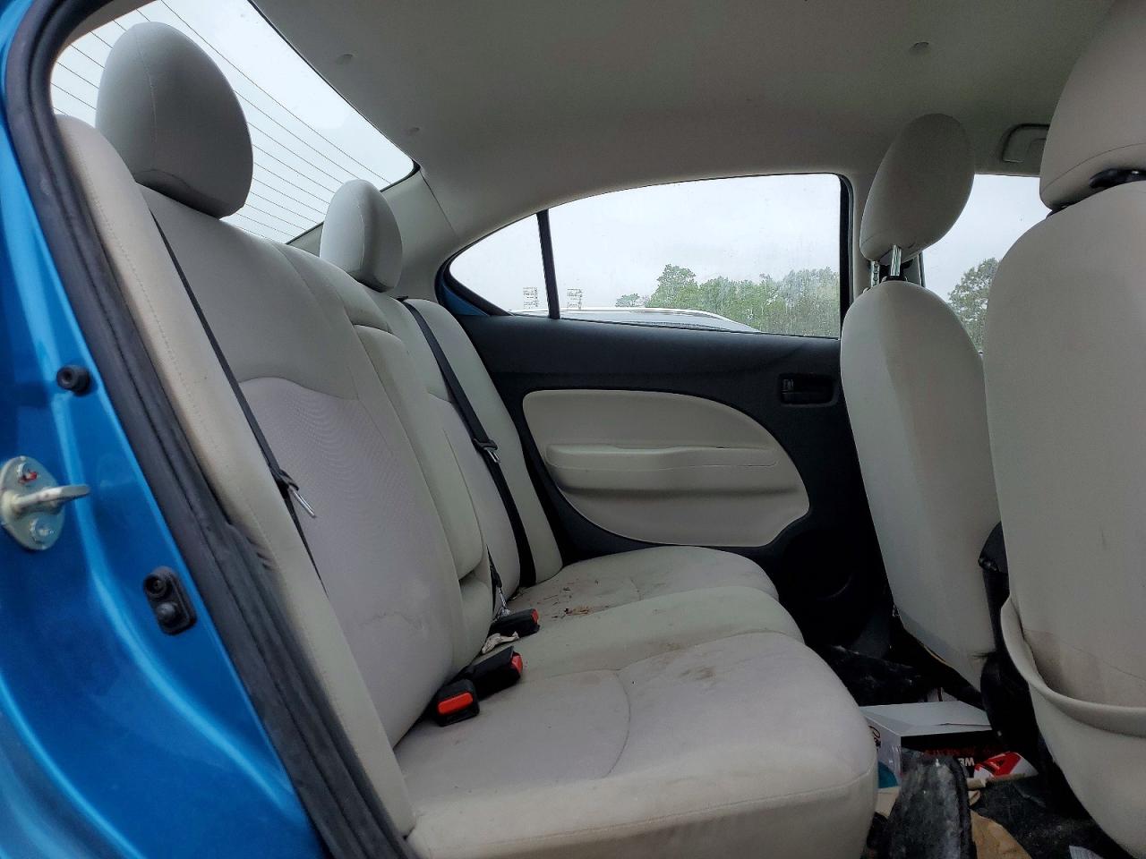 2019 Mitsubishi Mirage G4 Es Blue vin: ML32F3FJ5KHF09701
