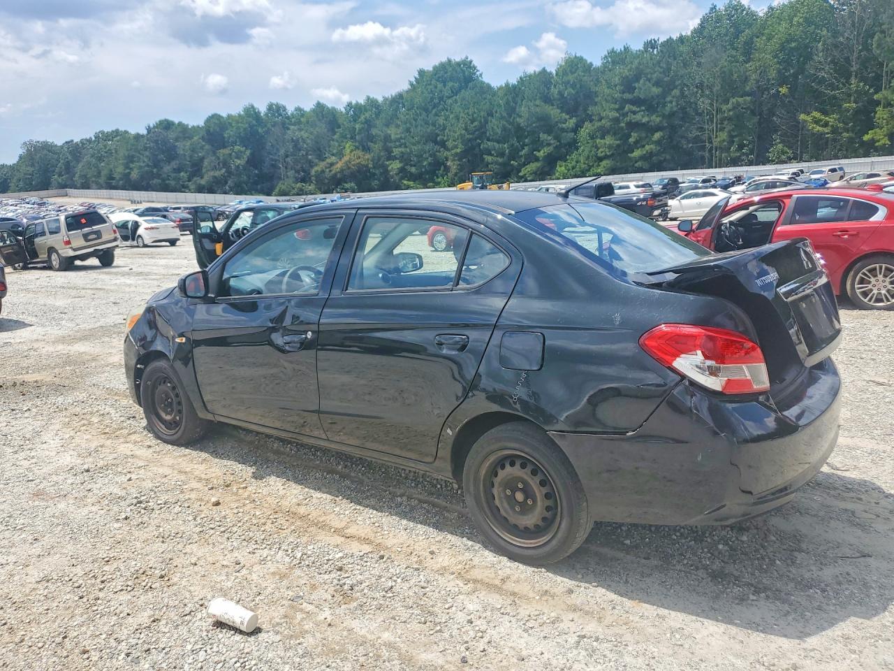 2017 Mitsubishi Mirage G4 Es Black vin: ML32F3FJ6HH003543