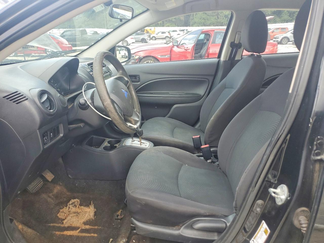 2017 Mitsubishi Mirage G4 Es Black vin: ML32F3FJ6HH003543