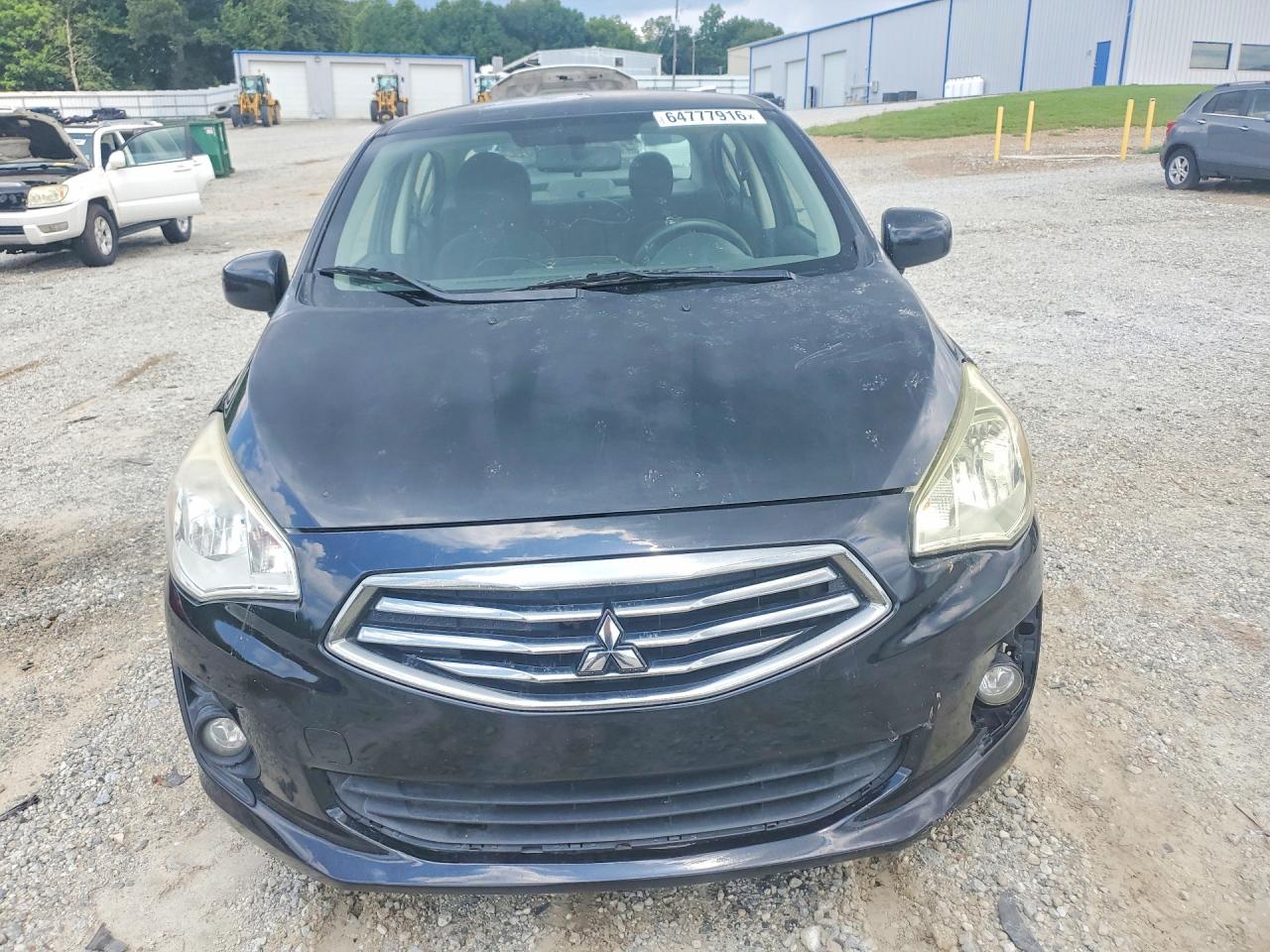 2017 Mitsubishi Mirage G4 Es Black vin: ML32F3FJ6HH003543