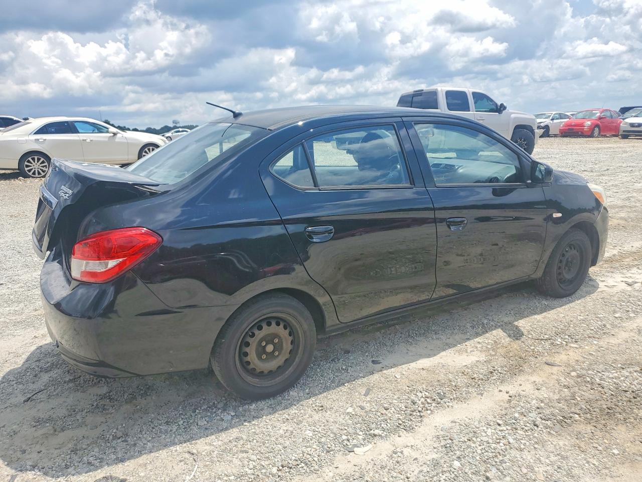 2017 Mitsubishi Mirage G4 Es Black vin: ML32F3FJ6HH003543