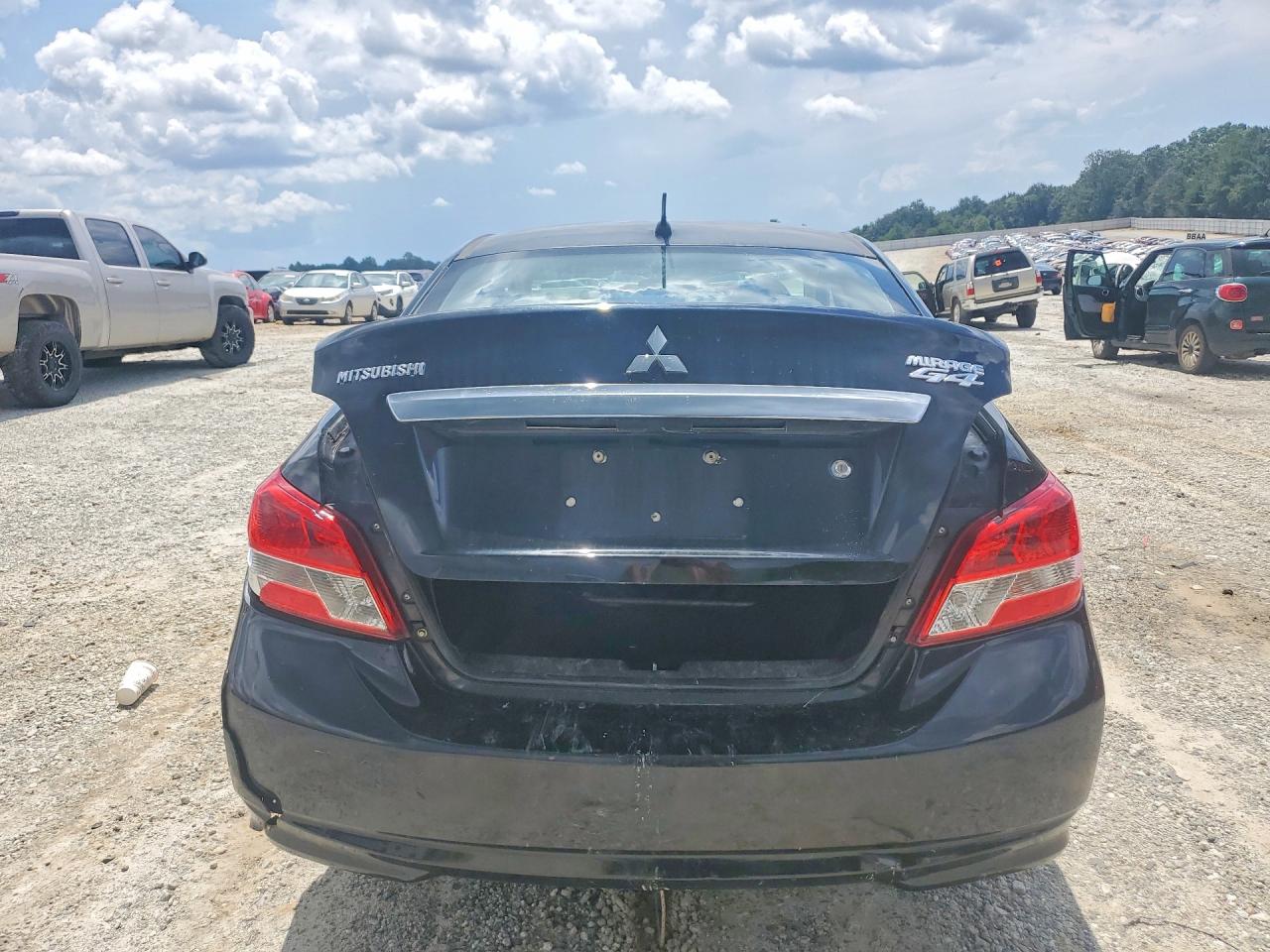 2017 Mitsubishi Mirage G4 Es Black vin: ML32F3FJ6HH003543