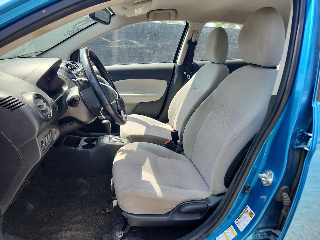 2017 Mitsubishi Mirage G4 Es Синий vin: ML32F3FJ7HHF14763