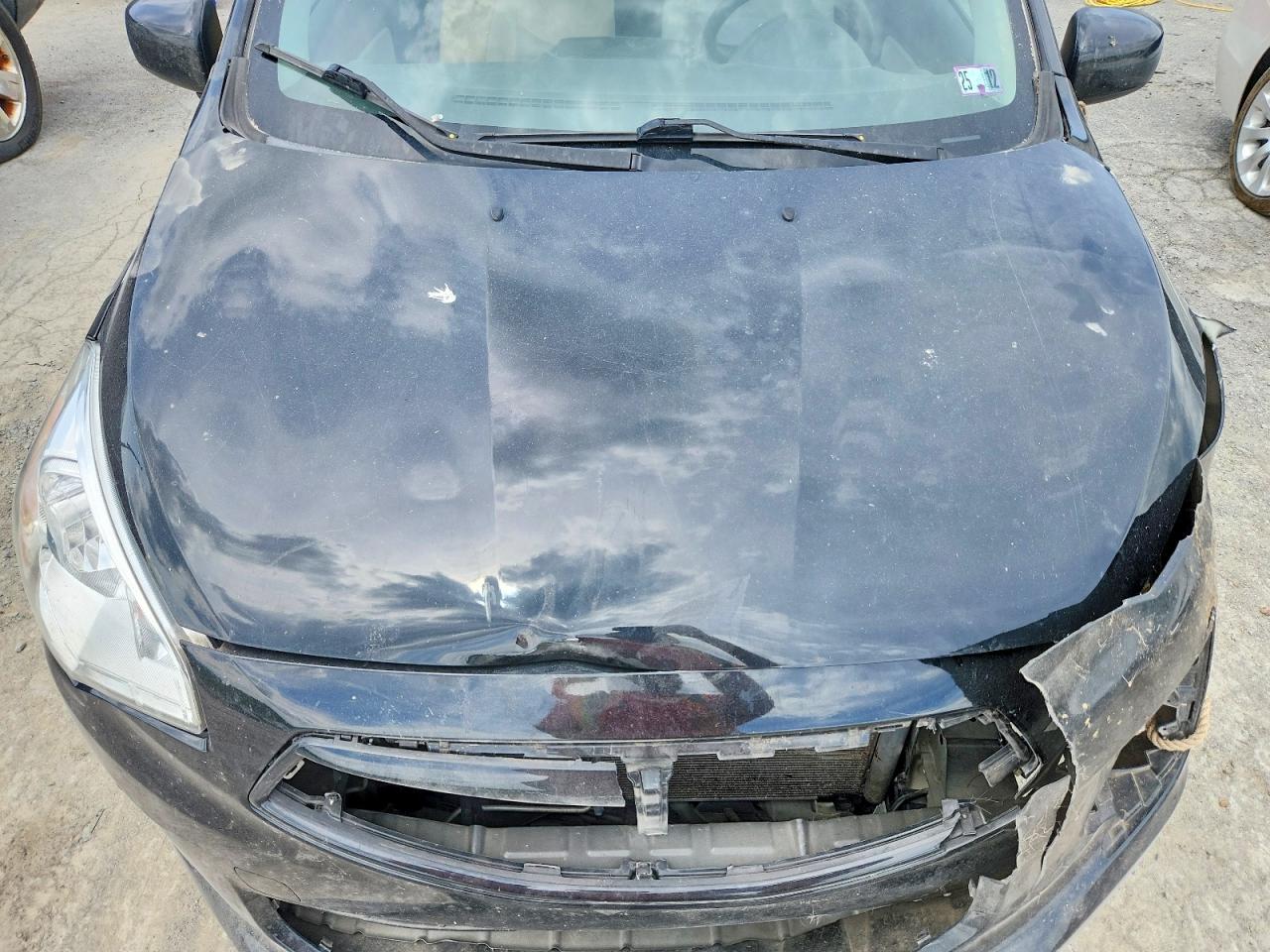 2020 Mitsubishi Mirage G4 Es Black vin: ML32F3FJ7LHF13136
