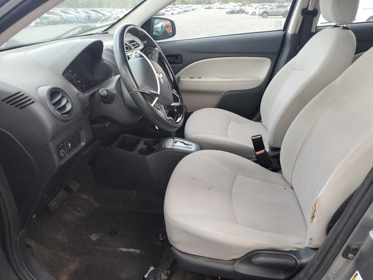 2017 Mitsubishi Mirage G4 Es Gray vin: ML32F3FJ8HHF06574