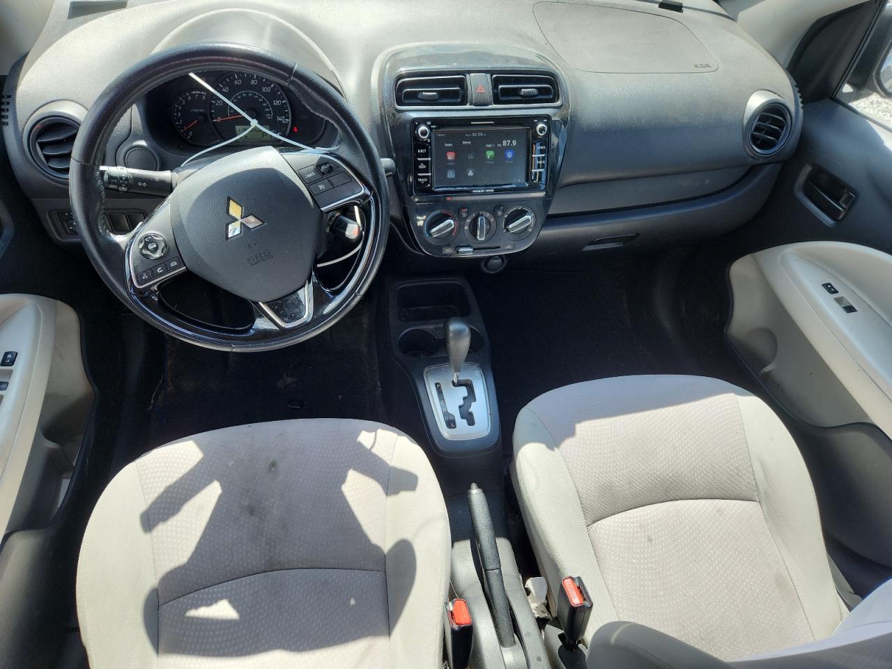 2017 Mitsubishi Mirage G4 Es Gray vin: ML32F3FJ8HHF06574