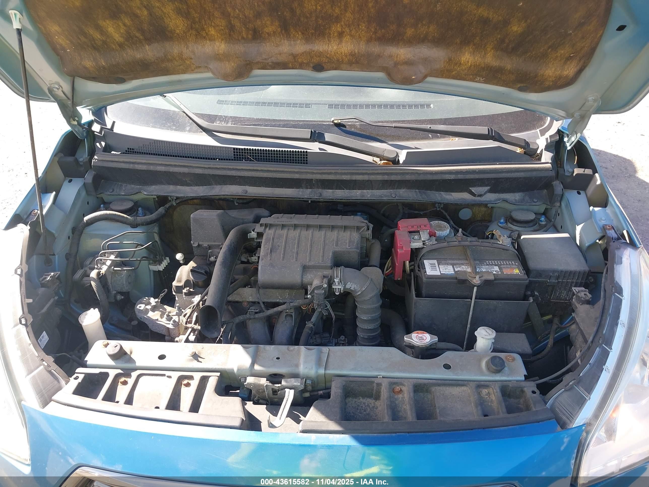 2017 Mitsubishi Mirage G4 Es Blue vin: ML32F3FJ9HH004234