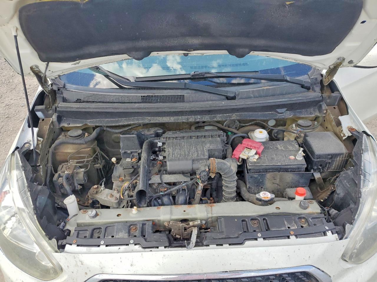 2019 Mitsubishi Mirage G4 Es White vin: ML32F3FJ9KHF07188