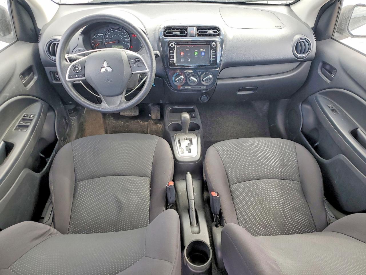 2019 Mitsubishi Mirage G4 Es White vin: ML32F3FJ9KHF07188