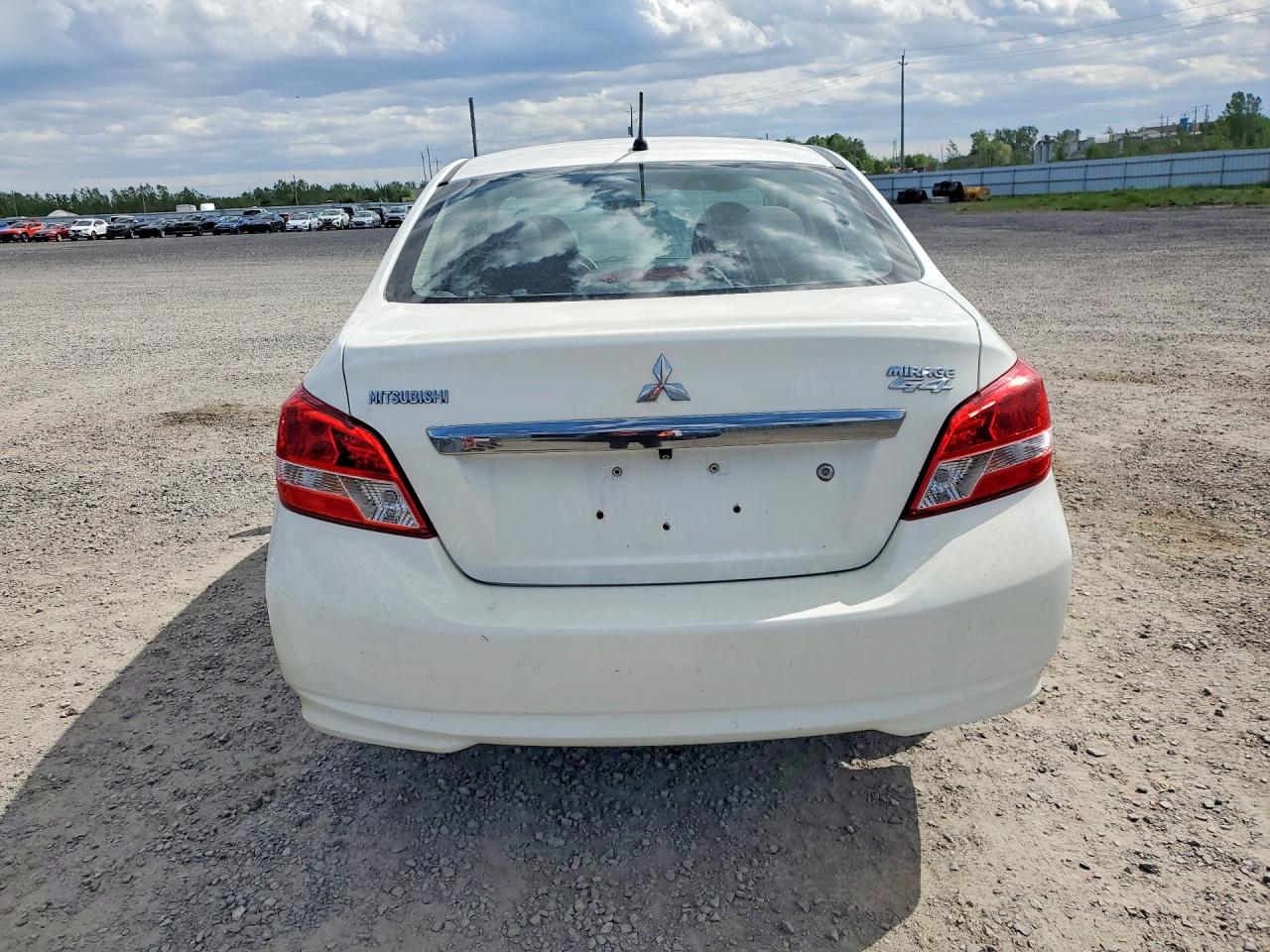 2019 Mitsubishi Mirage G4 Es White vin: ML32F3FJ9KHF07188