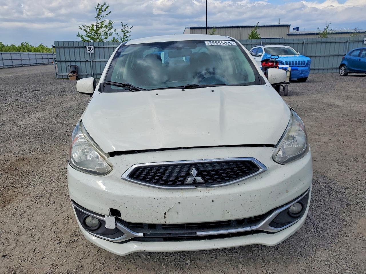 2019 Mitsubishi Mirage G4 Es White vin: ML32F3FJ9KHF07188