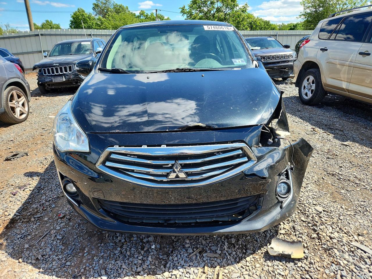 2019 Mitsubishi Mirage G4 Se Black vin: ML32F4FJ1KHF12438