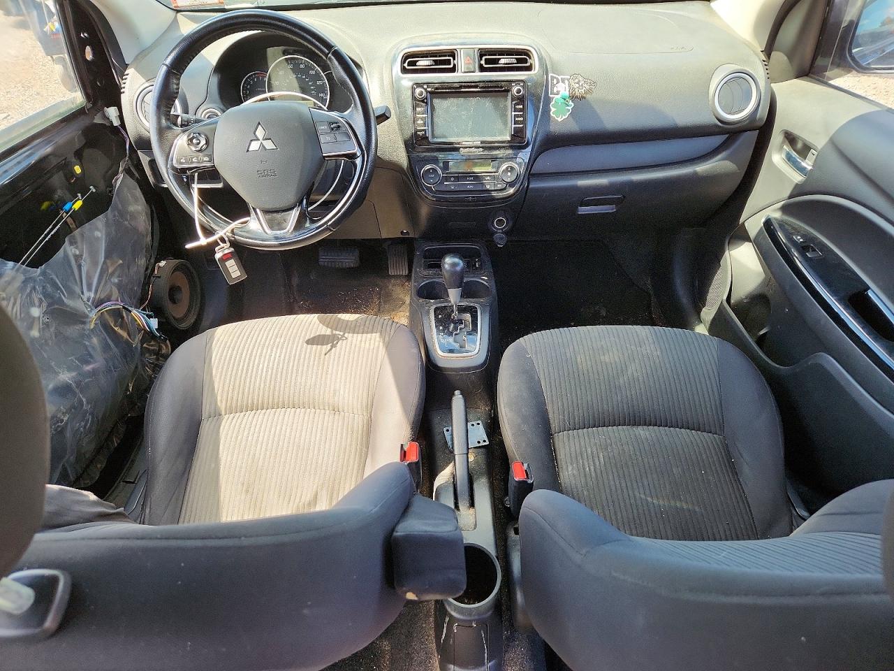 2019 Mitsubishi Mirage G4 Se Black vin: ML32F4FJ1KHF12438
