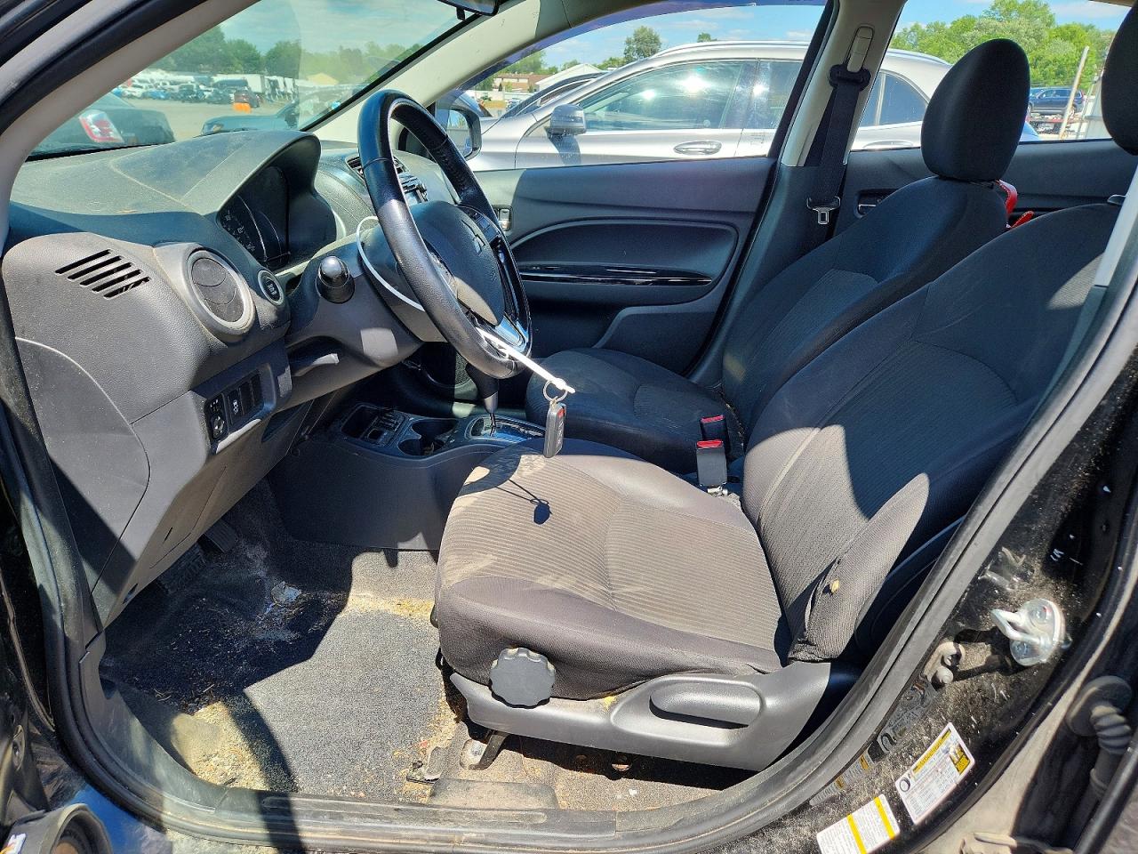 2019 Mitsubishi Mirage G4 Se Black vin: ML32F4FJ1KHF12438