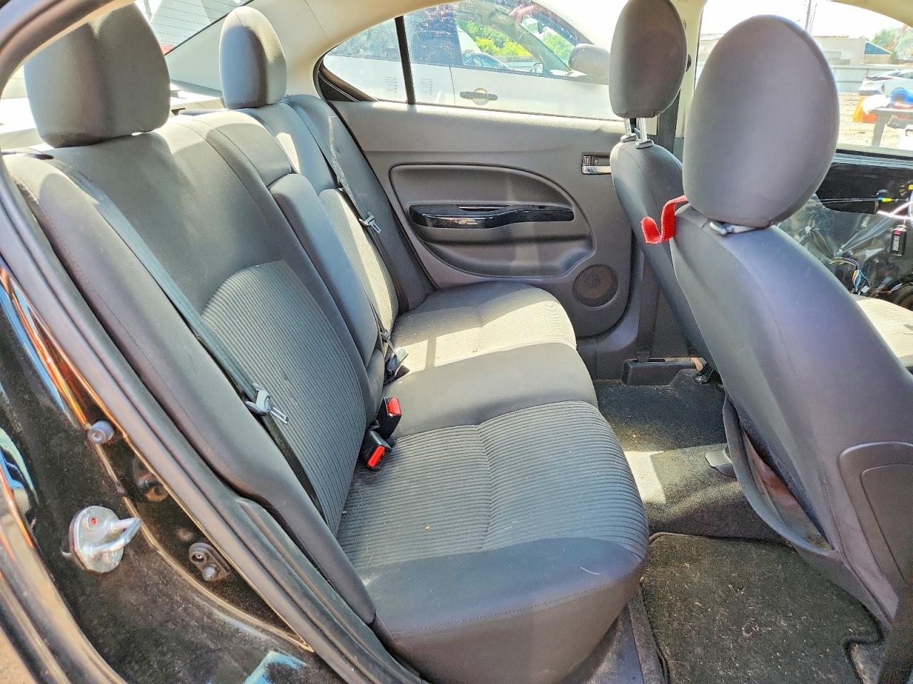 2019 Mitsubishi Mirage G4 Se Black vin: ML32F4FJ1KHF12438