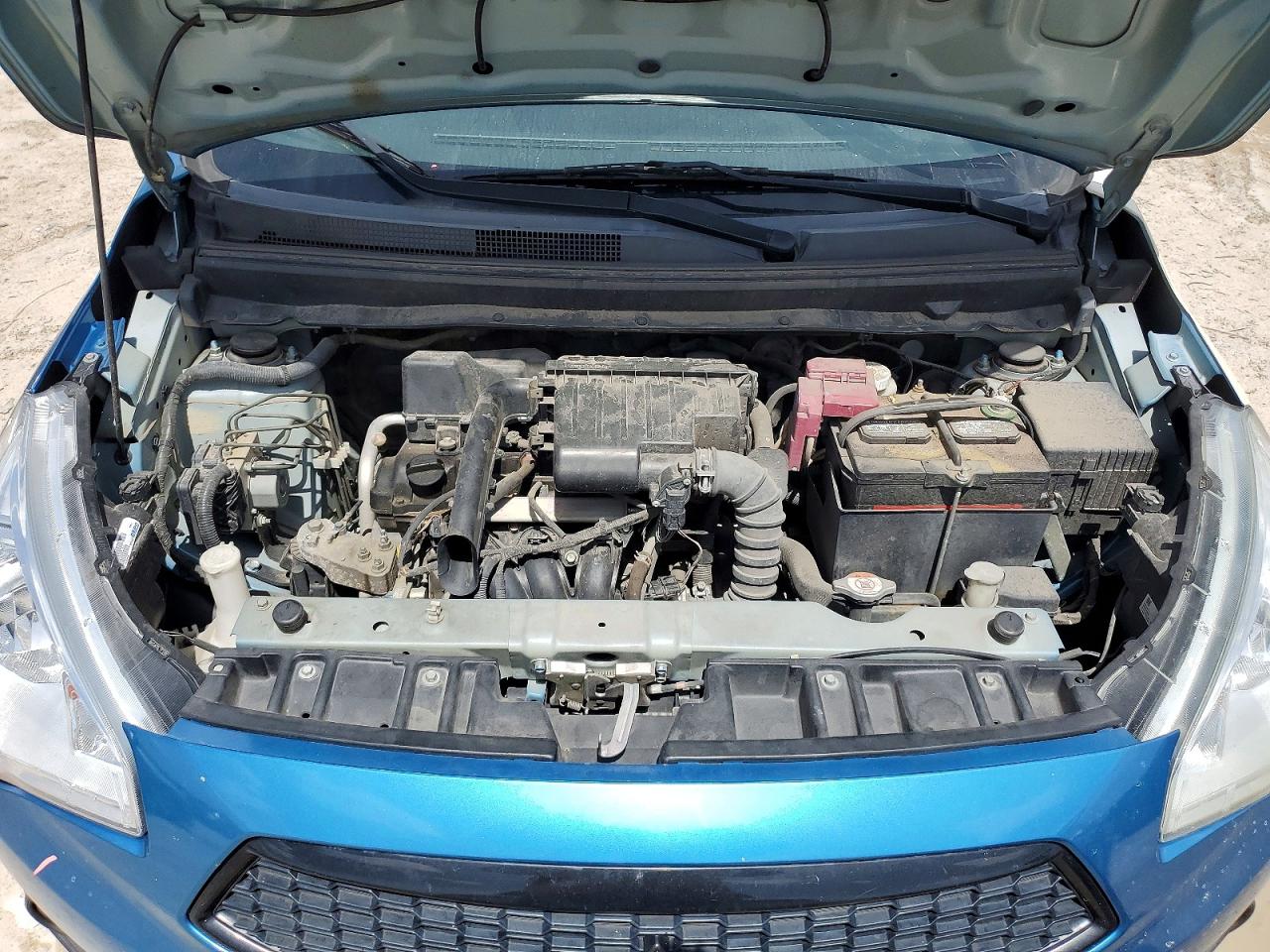 2020 Mitsubishi Mirage G4 Se Blue vin: ML32F4FJ1LHF09685