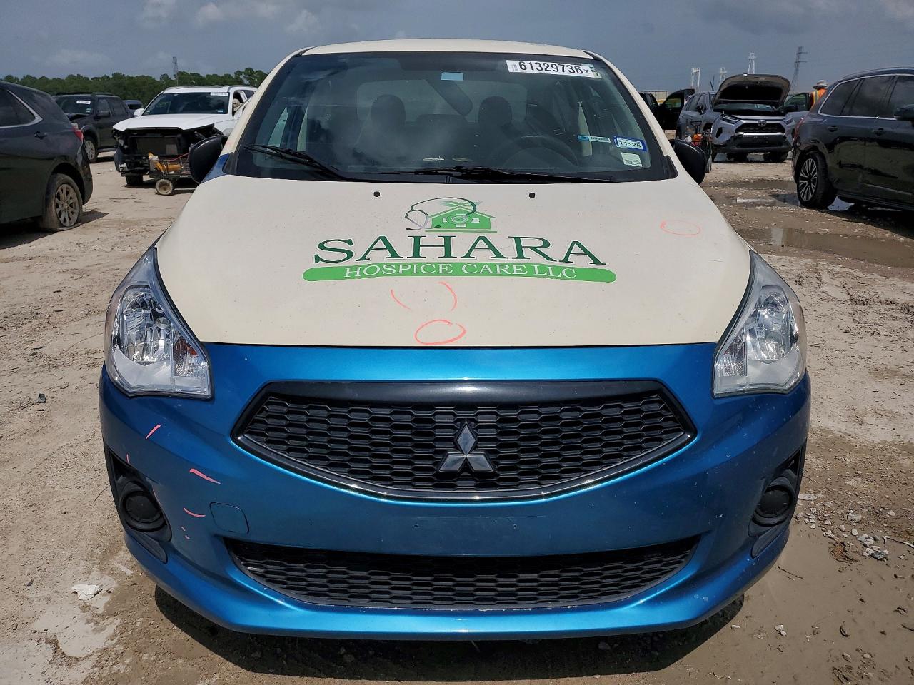 2020 Mitsubishi Mirage G4 Se Blue vin: ML32F4FJ1LHF09685