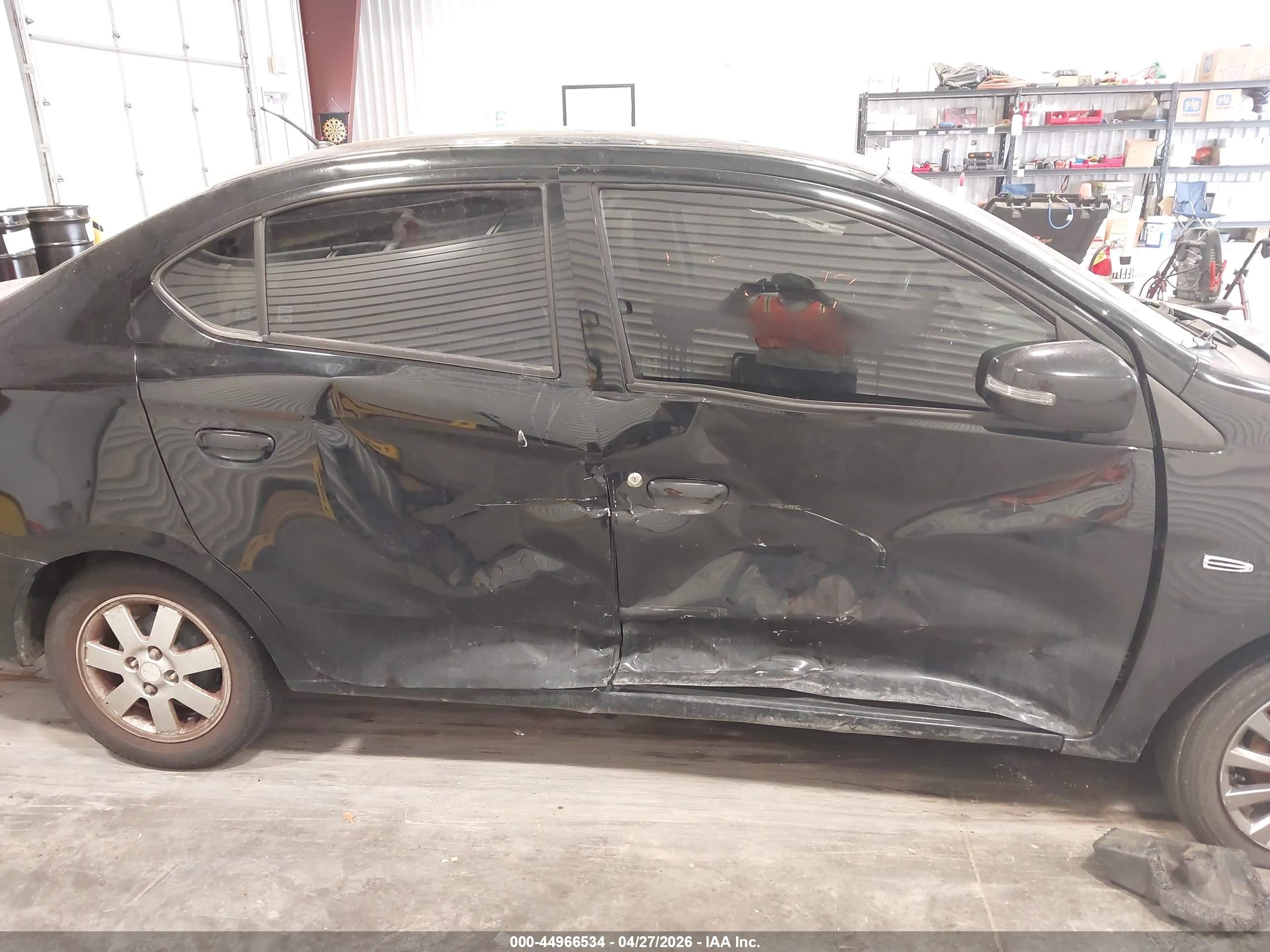 2017 Mitsubishi Mirage G4 Se Black vin: ML32F4FJ2HHF19892