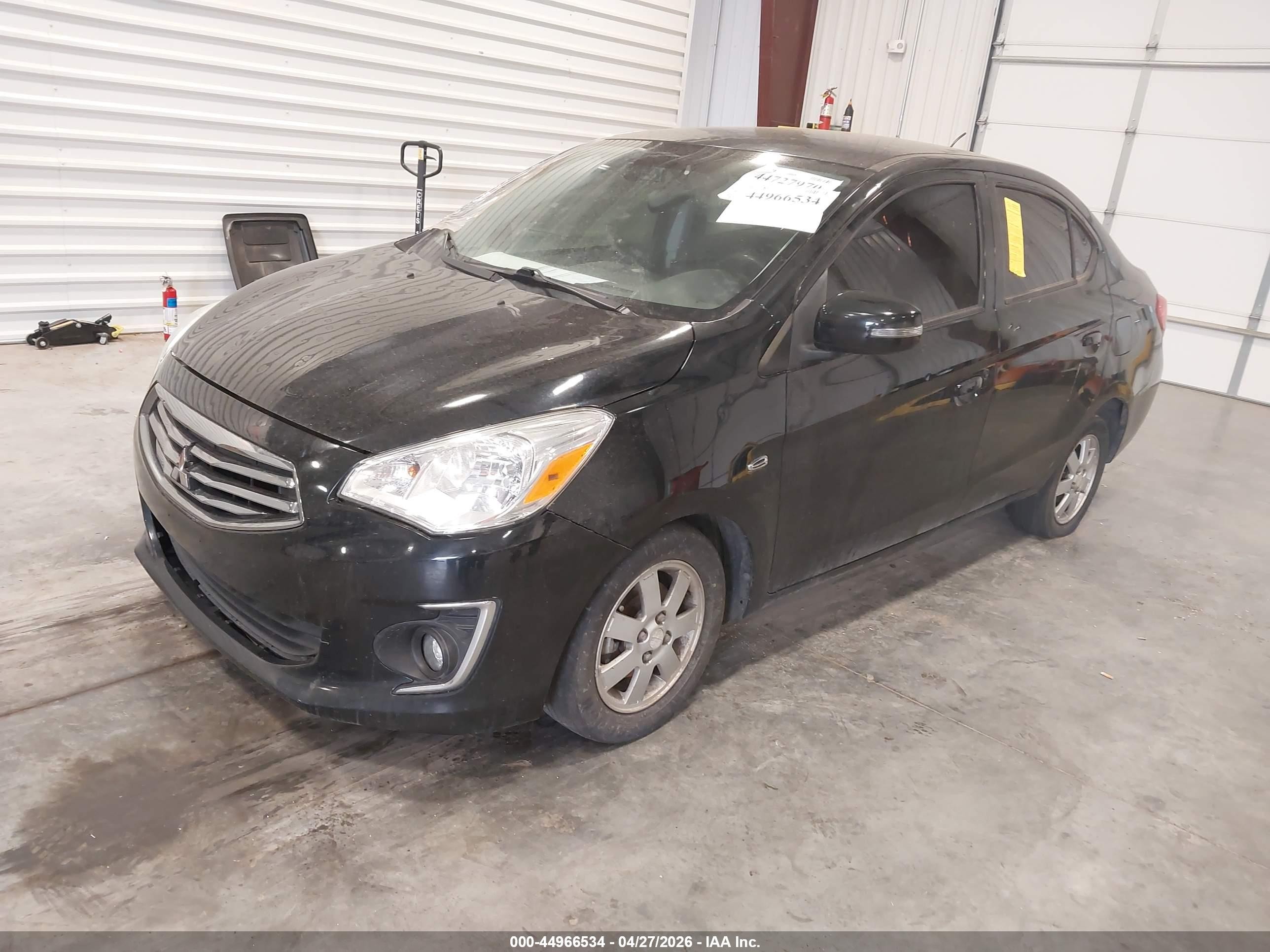2017 Mitsubishi Mirage G4 Se Black vin: ML32F4FJ2HHF19892