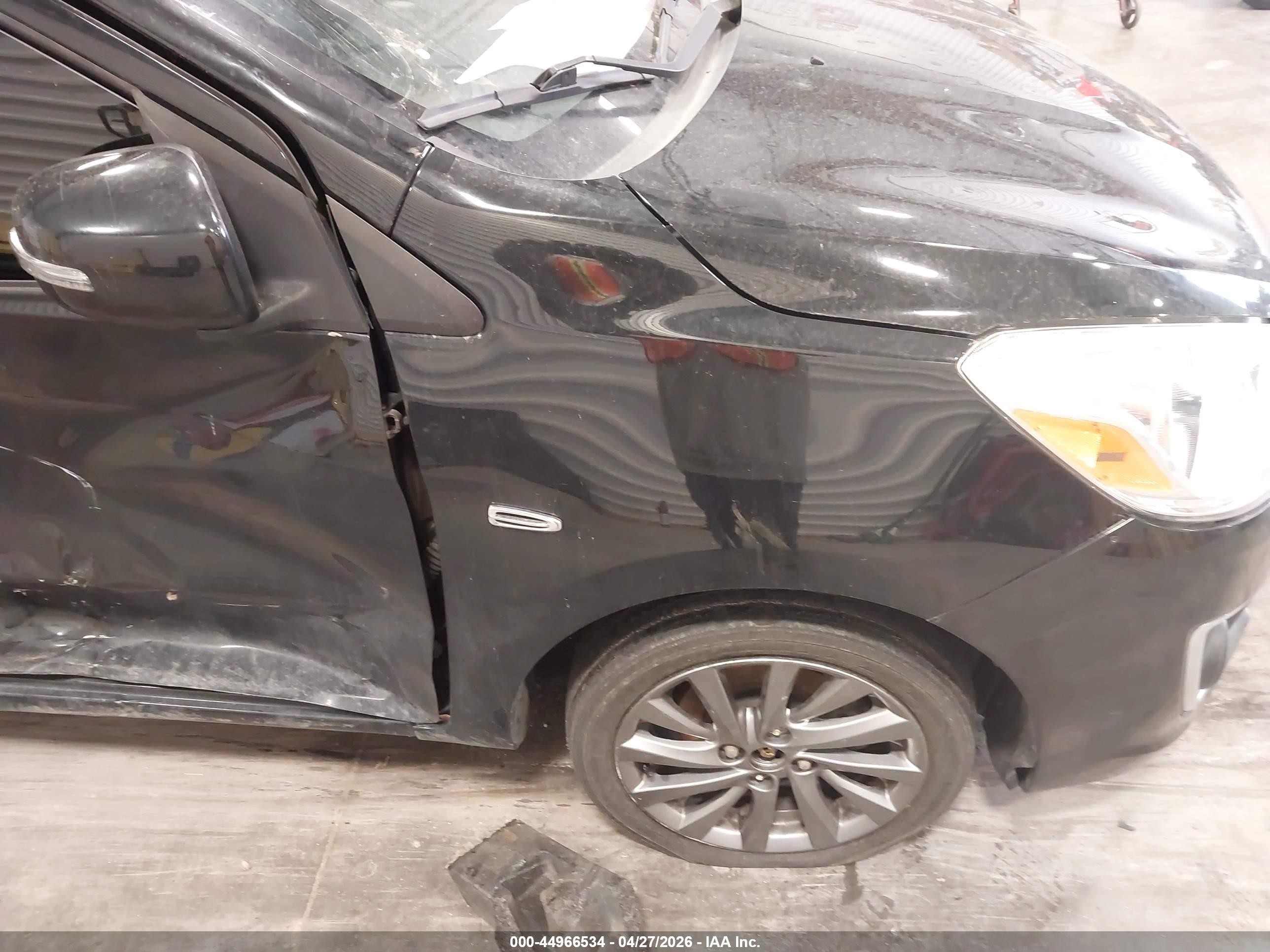 2017 Mitsubishi Mirage G4 Se Black vin: ML32F4FJ2HHF19892
