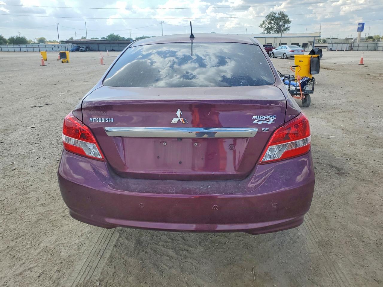 2018 Mitsubishi Mirage G4 Se Purple vin: ML32F4FJ2JHF06162