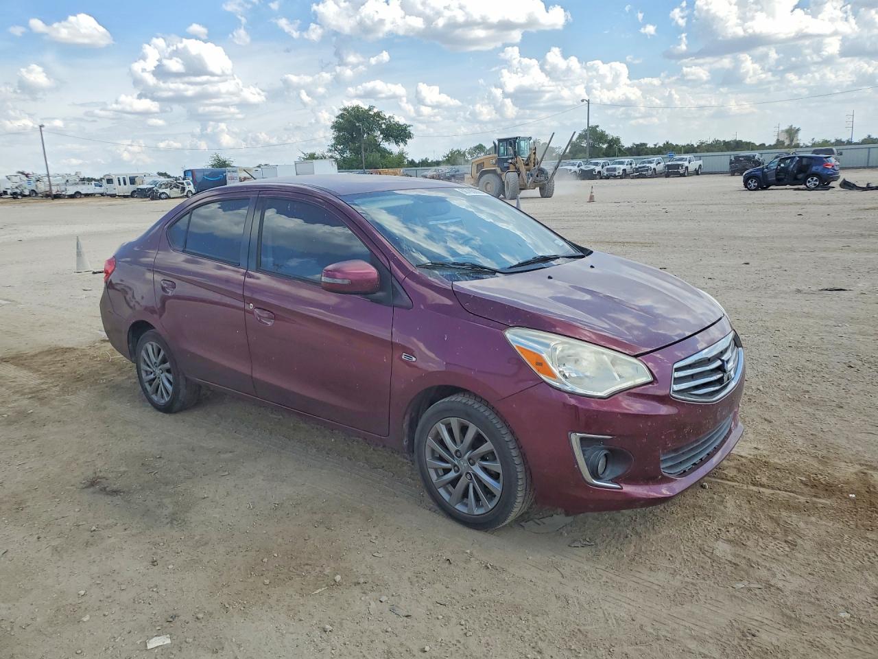 2018 Mitsubishi Mirage G4 Se Purple vin: ML32F4FJ2JHF06162