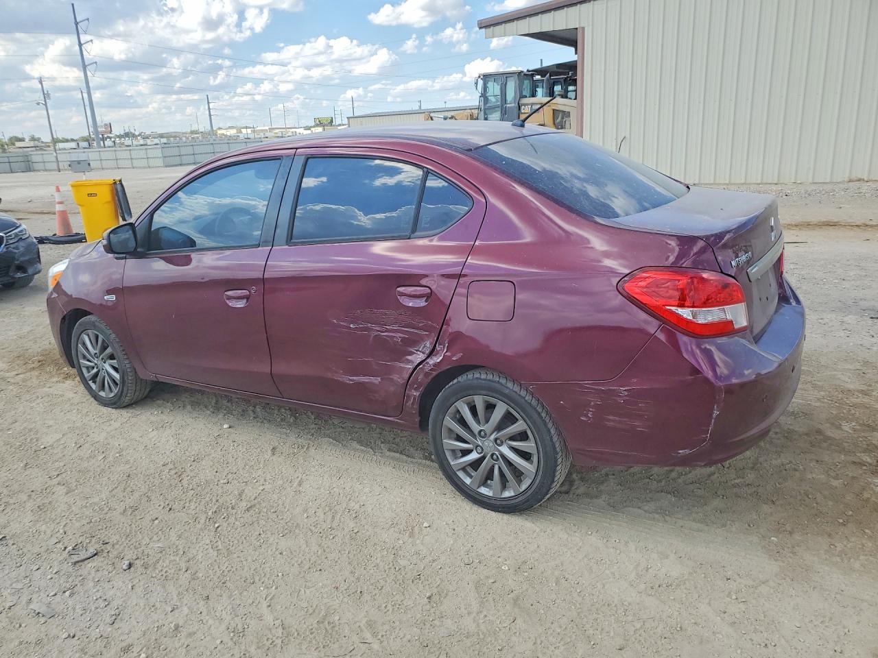 2018 Mitsubishi Mirage G4 Se Purple vin: ML32F4FJ2JHF06162