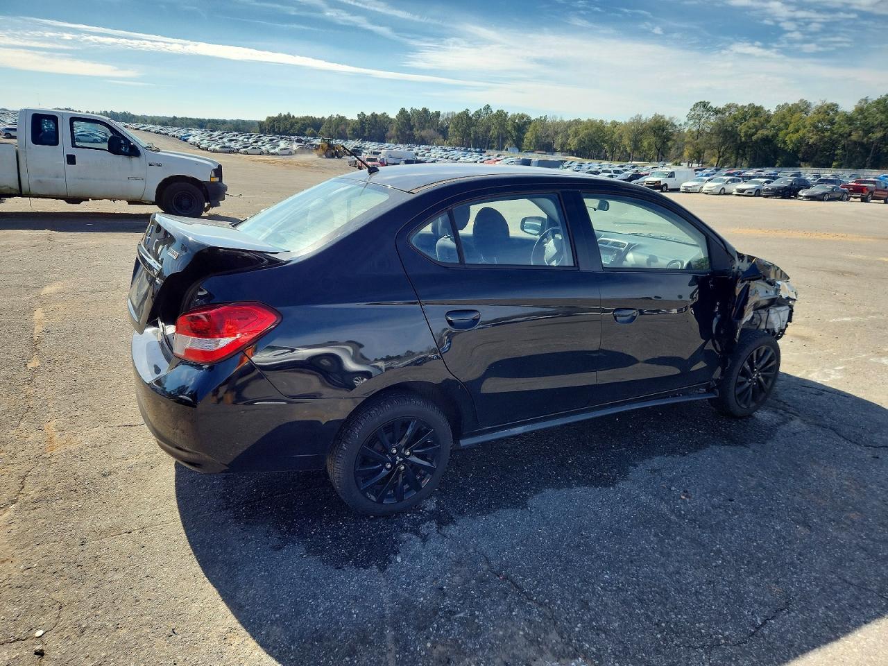 2020 Mitsubishi Mirage G4 Se Black vin: ML32F4FJ2LHF10909