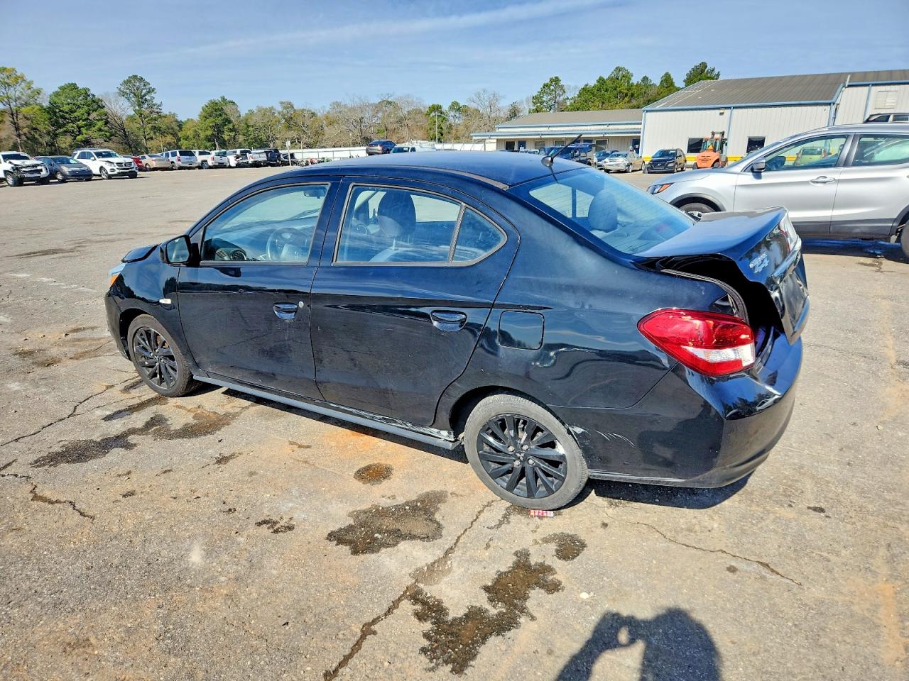 2020 Mitsubishi Mirage G4 Se Black vin: ML32F4FJ2LHF10909