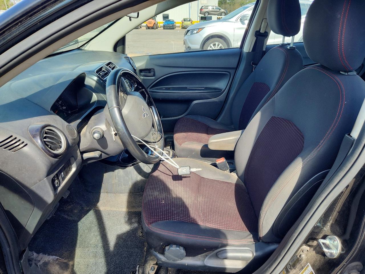 2020 Mitsubishi Mirage G4 Se Black vin: ML32F4FJ2LHF10909