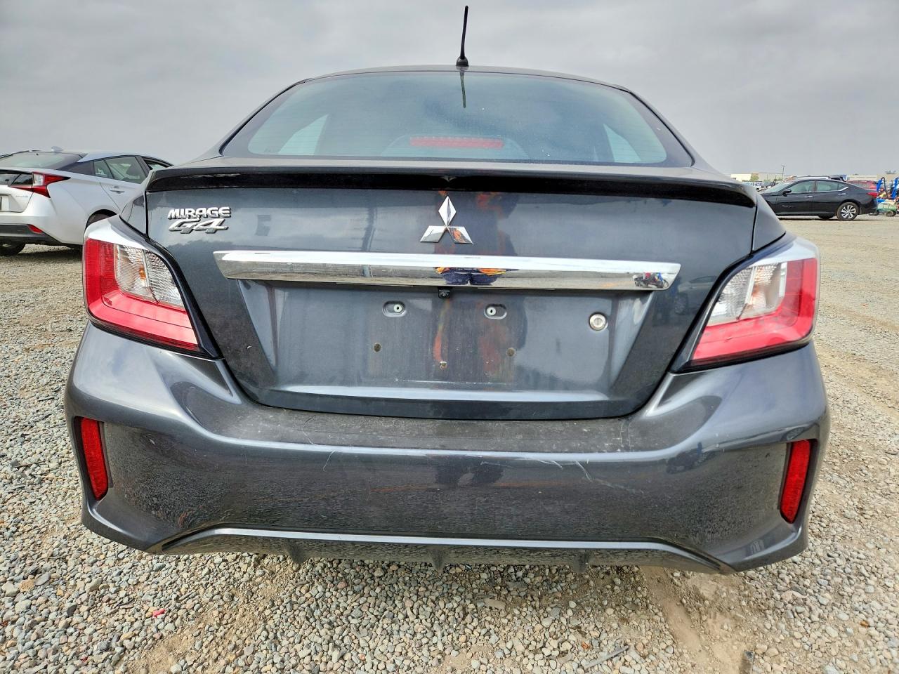 2024 Mitsubishi Mirage G4 Es Gray vin: ML32FUFJ0RHF05832