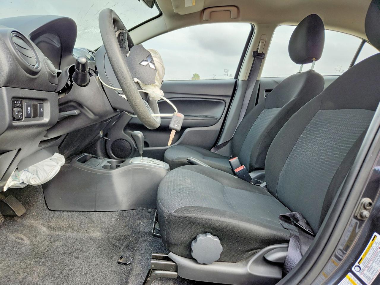 2024 Mitsubishi Mirage G4 Es Gray vin: ML32FUFJ0RHF05832