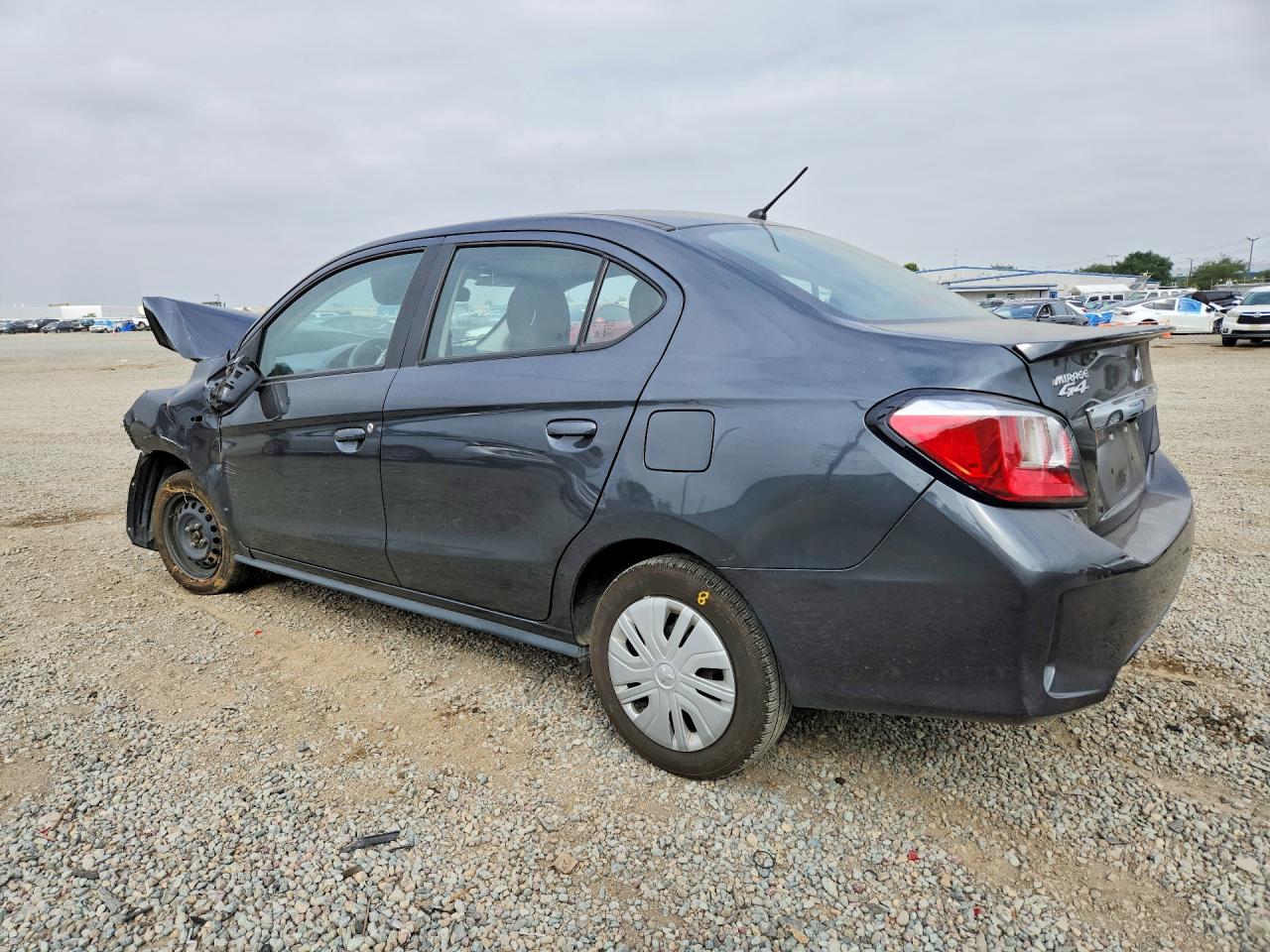 2024 Mitsubishi Mirage G4 Es Gray vin: ML32FUFJ0RHF05832