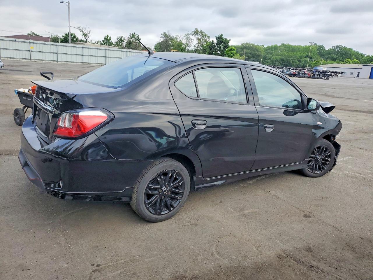 2024 Mitsubishi Mirage G4 Es Black vin: ML32FUFJ0RHF09055