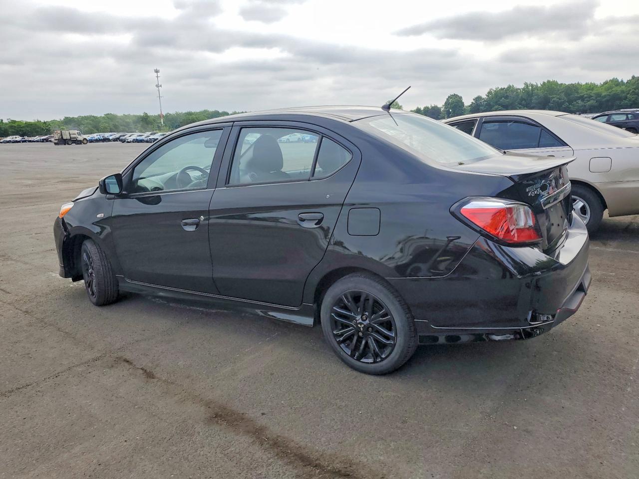 2024 Mitsubishi Mirage G4 Es Black vin: ML32FUFJ0RHF09055