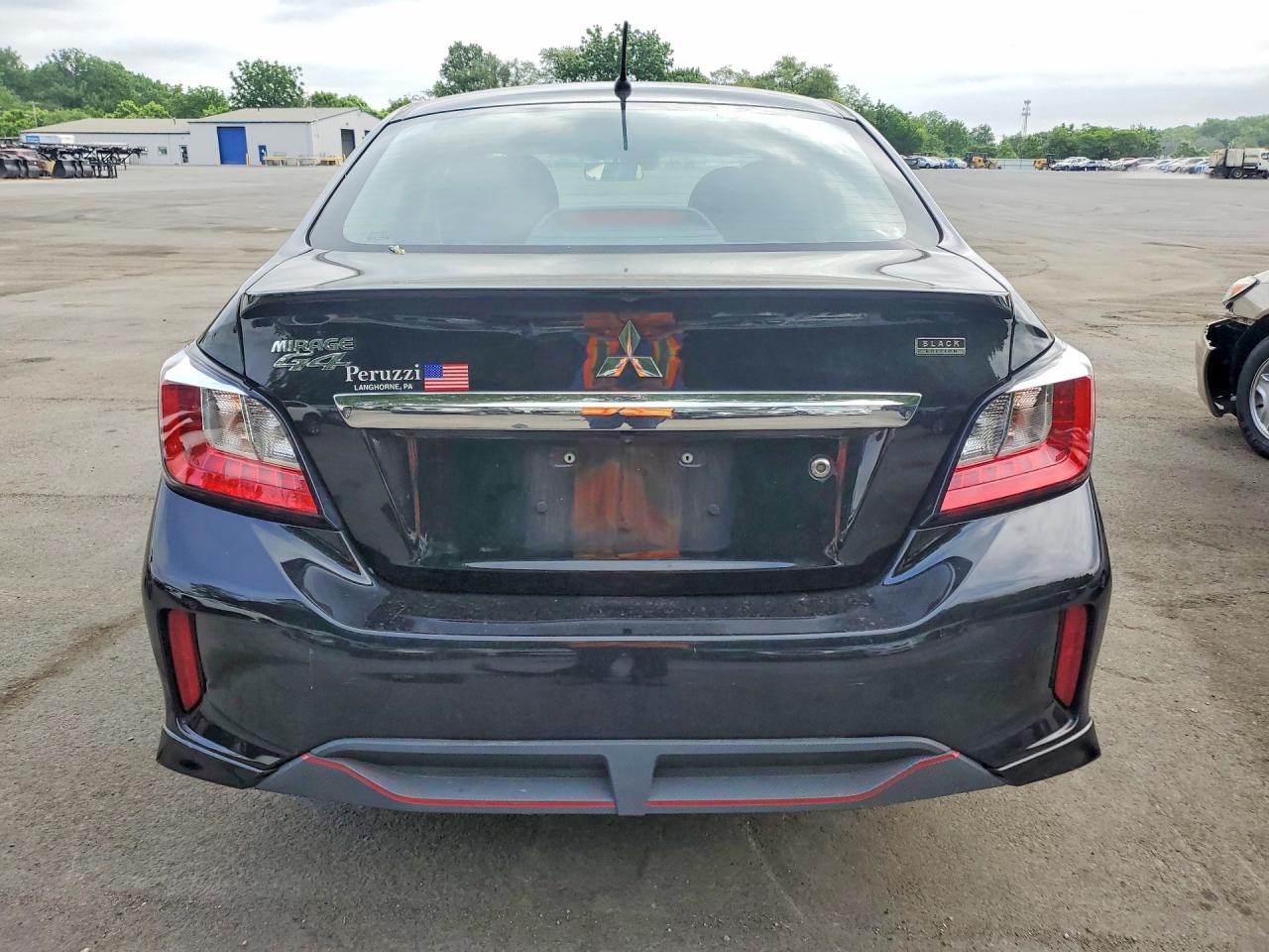 2024 Mitsubishi Mirage G4 Es Black vin: ML32FUFJ0RHF09055